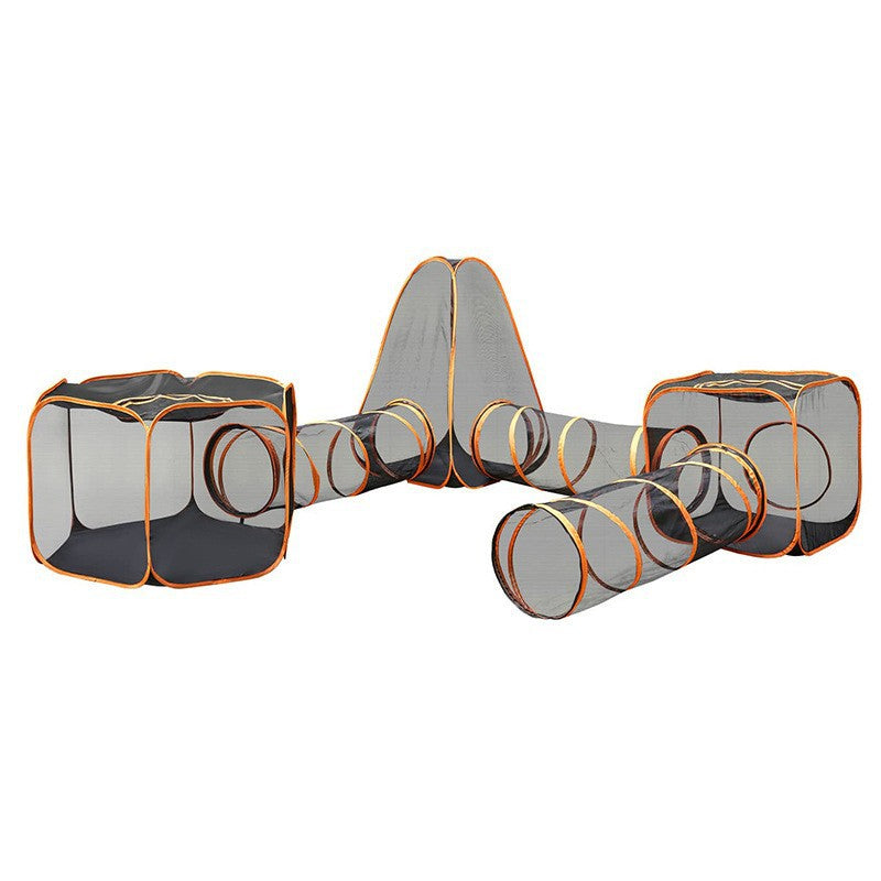 Pet Cage Cat and Dog Play Tunnel Tent
