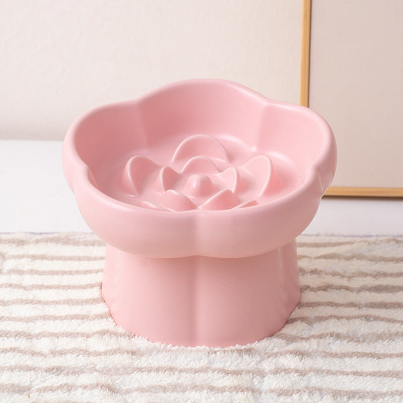 Ceramic Slow Feeder Pet Bowl