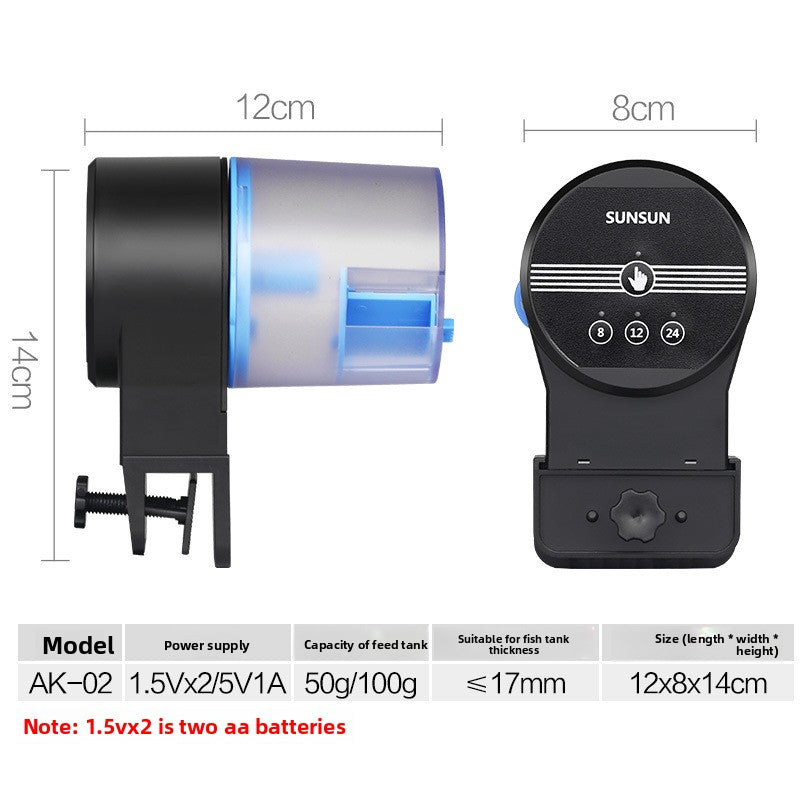 Automatic Aquarium Fish Feeder with Timer