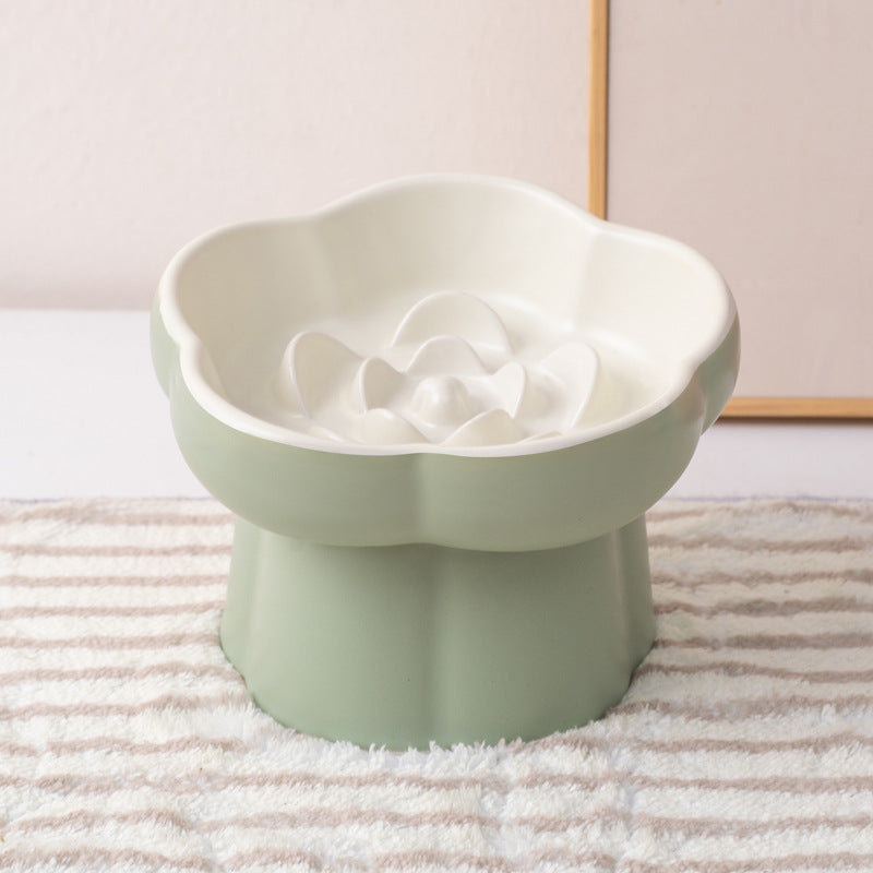 Ceramic Slow Feeder Pet Bowl