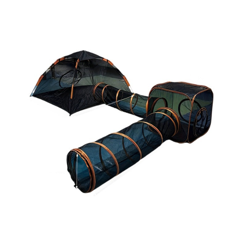 Pet Cage Cat and Dog Play Tunnel Tent