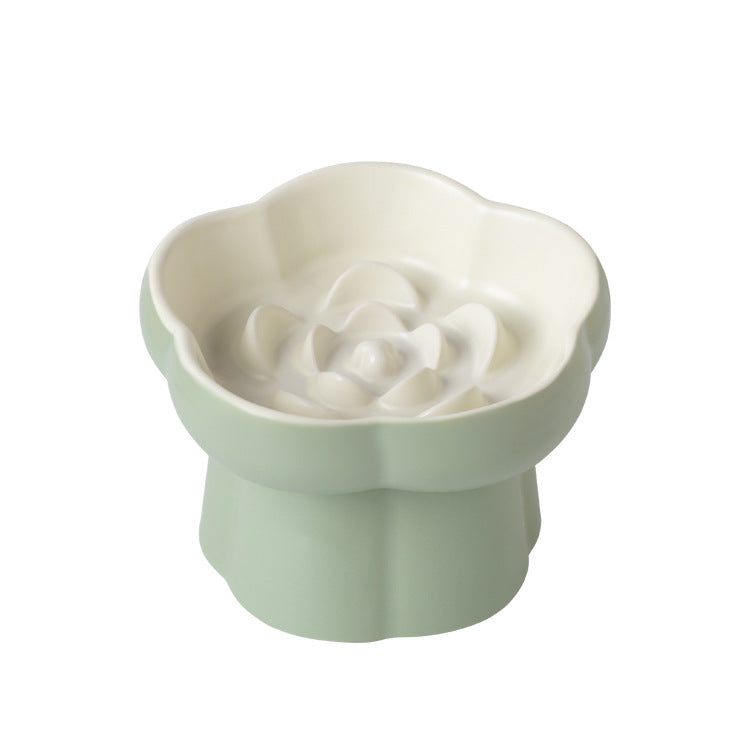 Ceramic Slow Feeder Pet Bowl